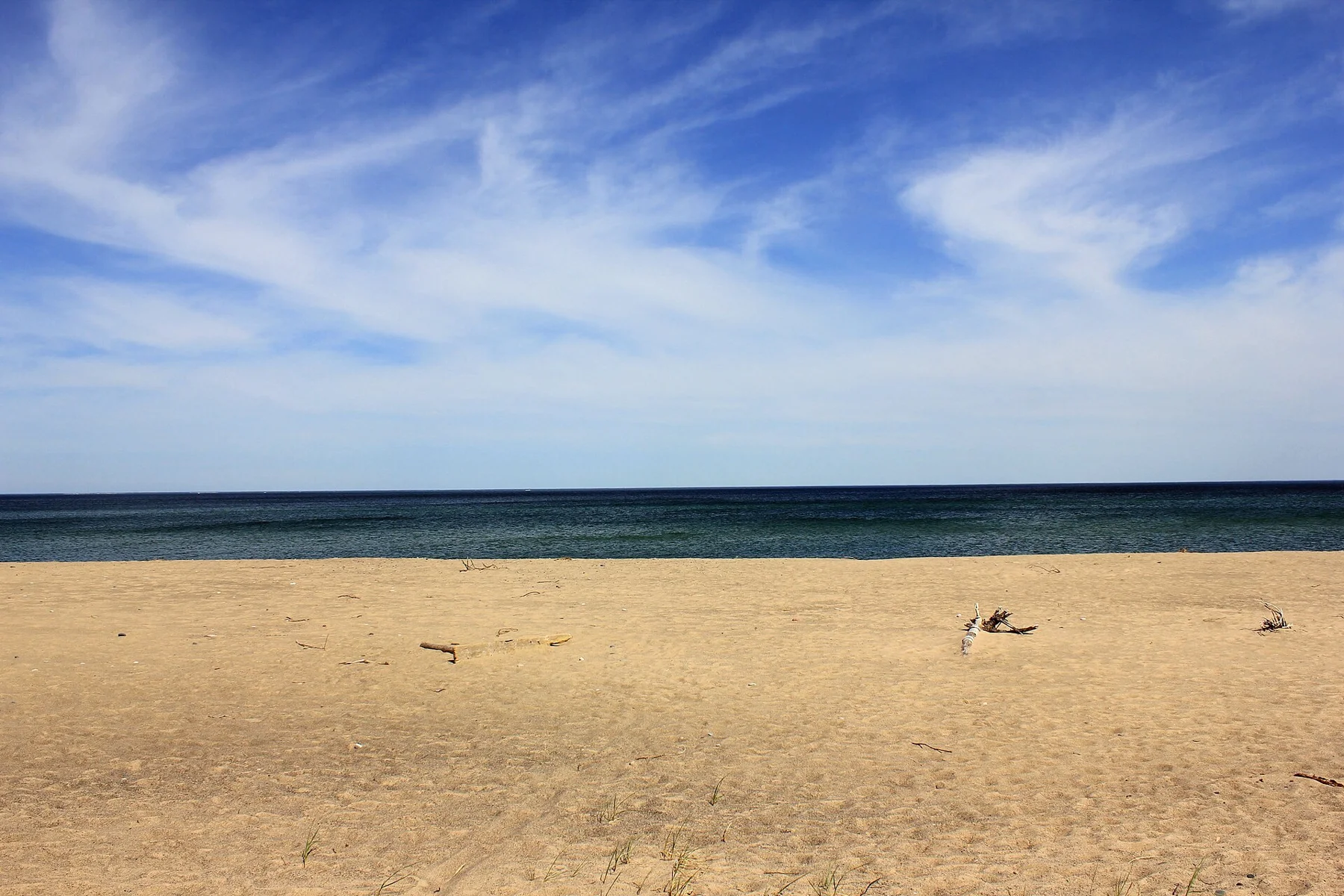 A broad Great Lakes freshwater horizon
